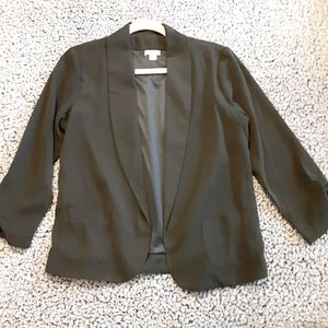 Dark Grey Lightweight Blazer